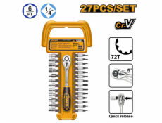 Ingco HKTS14271 Gola sada 27ks 1/4 