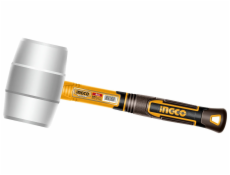 Ingco HRUH8908 Kladivo gumové bílé 220g sklolaminát