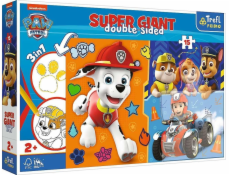 Trefl 15dílné obří puzzle Seznamte se s Tlapkovou patrolou