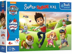 Trefl Puzzle 60 dílků XXL Super Shape Usměvaví psi Tlapková patrola