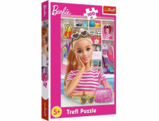 Trefl Puzzle 100 dílků Seznamte se s Barbie