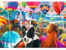 Trefl Festival spirálových puzzle balónků