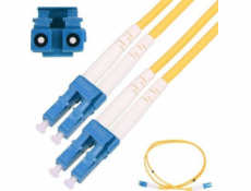 Extralink Patchcord LC/UPC-LC/UPC SM G.652D DUPLEX 3,0 mm 20 m