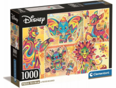 Clementoni Puzzle 1000 dílků Kompaktní Disney Classic
