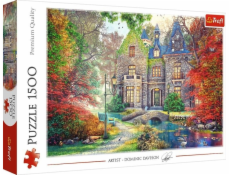Trefl Puzzle 1500 dílků Podzimní zámek