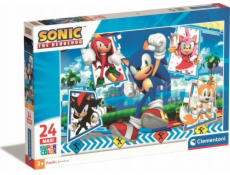 Clementoni Puzzle 24 dílků Maxi Sonic Clementoni Puzzle 24 dílků Maxi Sonic