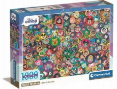 Clementoni Puzzle 1000 dílků Kompaktní Disney Emoji Clementoni Puzzle 1000 dílků Kompaktní Disney Emoji