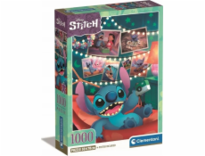 Clementoni Puzzle 1000 dílků Kompaktní Disney Stitch