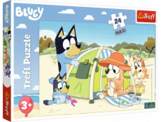 Trefl Puzzle 24 dílků Maxi Bluey Wonderful World