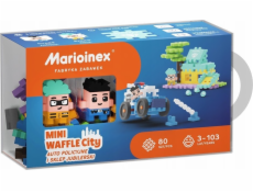 Marioinex Miniaturní stavební kostky Waffle - Obchod s policejními auty a šperky