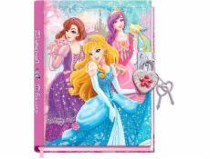 Pulio Pecoware Deník s visacím zámkem - Princezna