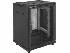 Qoltec 19  RACKová skříň | 15U | 600 x 600 x 855 | ocelová skříň
