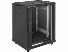 Qoltec 19  RACKová skříň | 15U | 600 x 600 x 855 | ocelová skříň