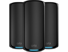 Netgear RBE973SB Router WiFi 7 Orbi 3 kusy, černý systém