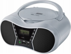 Eltra Rádio CD přehrávač LILA2 USB/BT stříbrný