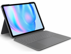 Logitech Pouzdro Combo Touch pro iPad Air 13 M2 UK, oxfordská šedá