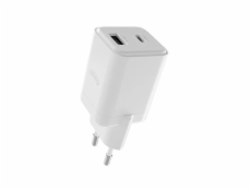 Rychlonabíječka do sítě Allity GaN PD QC ATC-01-20WAC 1x USB-C 1x USB-A 20W bílá Rychlonabíječka do sítě Allity GaN PD QC ATC-01-20WAC 1x USB-C 1x USB-A 20W bílá