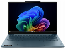 Lenovo Yoga Slim 7 14AKP10 Copilot+ PC AMD Ryzen AI 5 340 Laptop 35,6 cm (14 ) WUXGA 16 GB LPDDR5x-SDRAM 512 GB SSD Wi-Fi 7 (802.11be) Windows 11 Home Modrozelená
