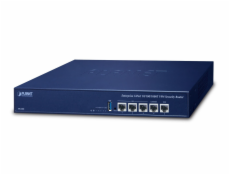 PLANET Enterprise 5-Port router zapojený do sítě Gigabit Ethernet Modrá