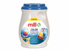 MILL PROFESSIONAL 3-komorové barevné mycí kapsle 70 ks.