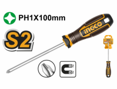 Ingco HSDPH1100 Šroubovák křížový 5x100mm PH1 S2 KLC