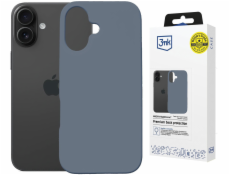 3MK Silikonový kryt Hardy Mag pro Apple iPhone 16 ultramarínová