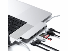 Satechi USB-C Hub Max Adapter - Silver Aluminium
