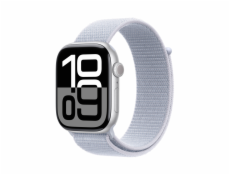Apple Watch S10 Cell/42mm/Silver/Sport Band/Blue Cloud