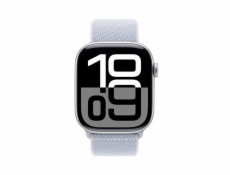 Apple Watch S10 Cell/46mm/Silver/Sport Band/Blue Cloud