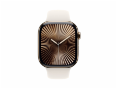 Apple Watch S10 Cell/46mm/Gold/Sport Band/Starlight/-M/L