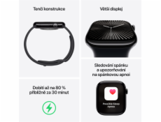Apple Watch S10 Cell/46mm/Natural/Sport Band/Stone Grey/-M/L