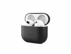 Epico Leather Case Airpods 4 - černá
