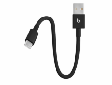 Apple Beats USB-A do USB-C Woven Short Cable (20 cm) - Bolt Black