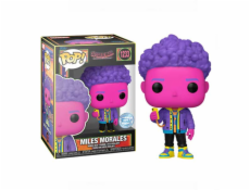 POP! Spider Man Across the Spider Verse Miles Morales (Blacklight) (Marvel) Metallic Special Edition