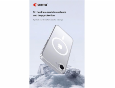 Comma kryt Hard Jacket Magnetic Case pro iPhone 16e - Clear