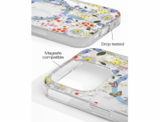 iDeal Fashion Clear Case MagSafe iPhone 16 Pro Artistic Garden