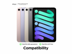 Elago pouzdro Magnetic Folio Case pro iPad mini 8.3  2021/2024 - Dark Gray