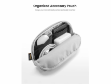 Tomtoc pouzdro Recycled Sleeve with Pouch pro Macbook Pro 14  M1/M2/M3/M4 - Gray