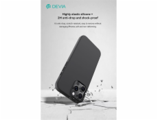 Devia kryt Nature Series Silicone Magnetic Case pro iPhone 16 Pro Max - Black