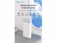 Devia powerbank Smart Series with Digital Display PD 20W 10000 mAh - White