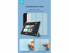 Devia pouzdro Leather Case with Pencil Slot pro iPad Pro 11  M4 2024 - Light Pink Devia pouzdro Leather Case with Pencil Slot pro iPad Pro 11  M4 2024 - Light Pink