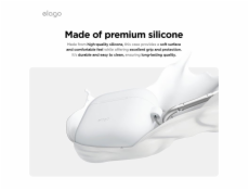 Elago Airpods 4 Silicone Hang Case - Nightglow Blue