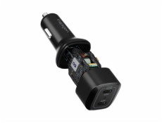 Spigen USB-C Car Charger ArcStation Dual Port 65W - Black Spigen USB-C Car Charger ArcStation Dual Port 65W - Black