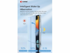 Comma pouzdro Joy Series PU Case With Pencil Slot pro iPad Pro 11  M4 2024 - Light Pink