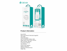Deví síťová nabíječka Smart series PD Quick Charger 30W - White