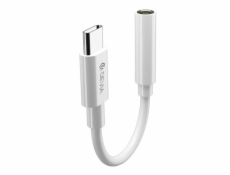 Devia Smart Series Adapter USB-C to 3.5mm - White