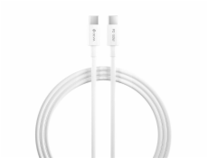 Deví kabel USB-C do USB-C PD 100W Smart Series Cable 1.5m - White