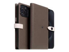 SLG Design pouzdro D8 Magsafe Hybrid Full Grain Leather pro iPhone 15 Pro Max - Etoff Cream