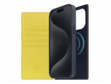 SLG Design pouzdro D8 Neon Full Grain Leather Diary pro iPhone 15 Pro Max - Lemon SLG Design pouzdro D8 Neon Full Grain Leather Diary pro iPhone 15 Pro Max - Lemon