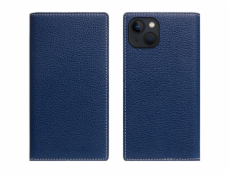 SLG Design pouzdro D8 Magsafe Full Grain Leather pro iPhone 15 Plus - Navy Blue